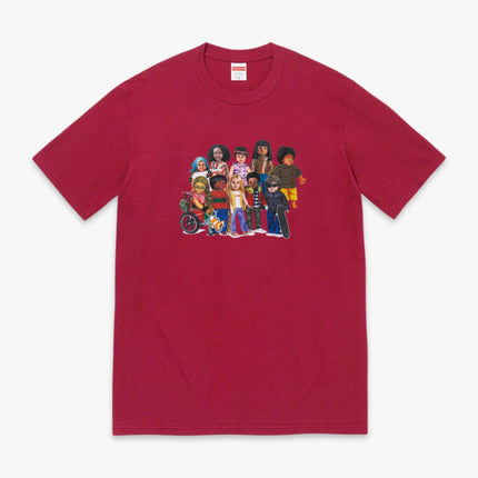 Supreme Tee 'Children' Cardinal (SS23) - SOLE SERIOUSS (1)