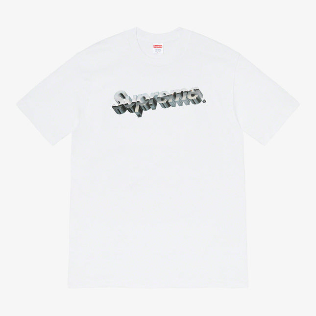 Supreme Tee 'Chrome Logo' White (SS20) - SOLE SERIOUSS (1)