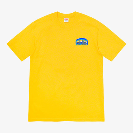 Supreme Tee 'Chrome' Yellow (FW20) - SOLE SERIOUSS (1)