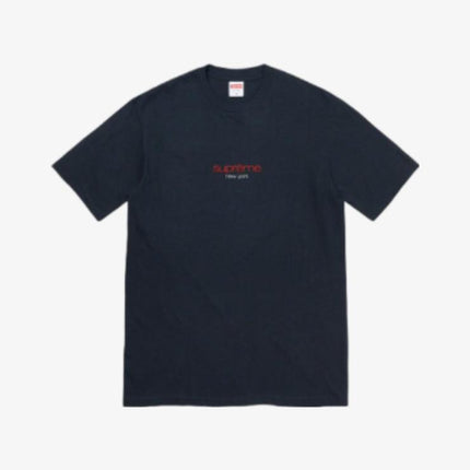 Supreme Tee 'Classic Logo' Navy SS22 - SOLE SERIOUSS (1)