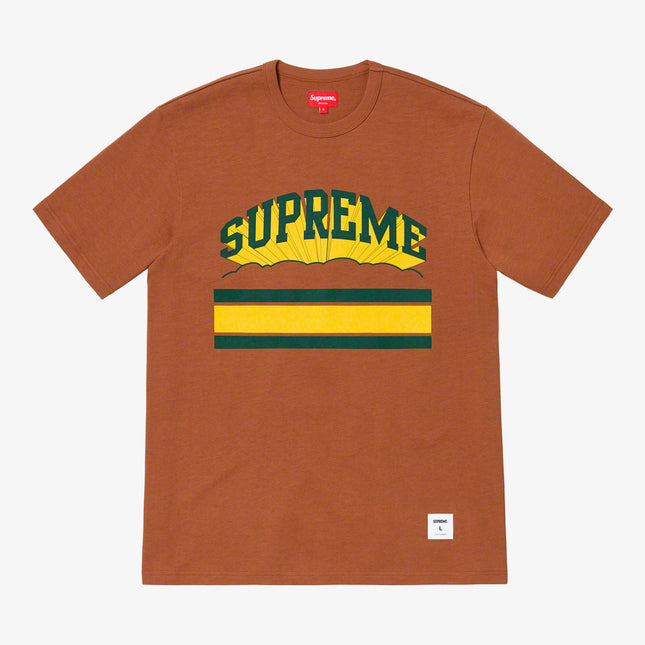 Supreme Tee 'Cloud Arc' Rust (SS19) - SOLE SERIOUSS (1)