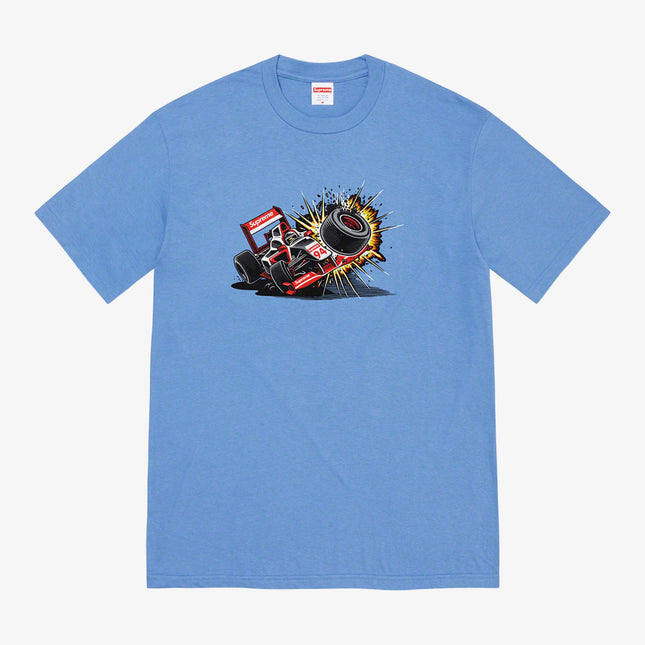 Supreme Tee 'Crash' Dusty Royal (FW21) - SOLE SERIOUSS (1)