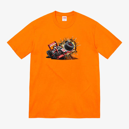 Supreme Tee 'Crash' Orange (FW21) - SOLE SERIOUSS (1)