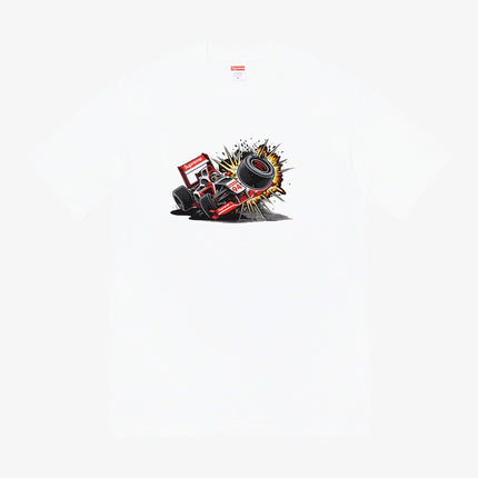 Supreme Tee 'Crash' White (FW21) - SOLE SERIOUSS (1)