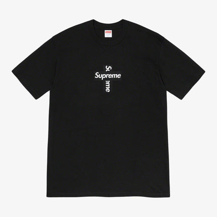 Supreme Tee 'Cross Box Logo' Black FW20 - SOLE SERIOUSS (1)