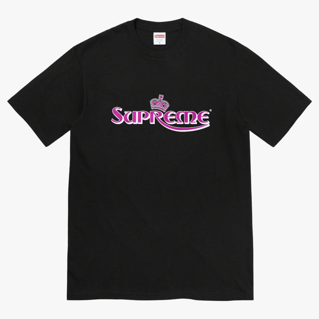 Supreme Tee 'Crown' Black (SS23) - SOLE SERIOUSS (1)