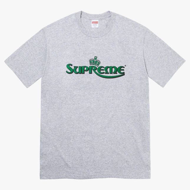 Supreme Tee 'Crown' Heather Grey (SS23) - SOLE SERIOUSS (1)