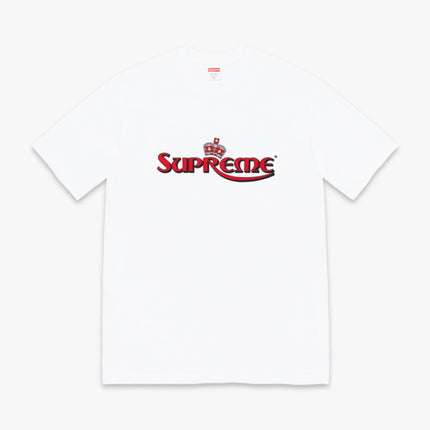 Supreme Tee 'Crown' White (SS23) - SOLE SERIOUSS (1)