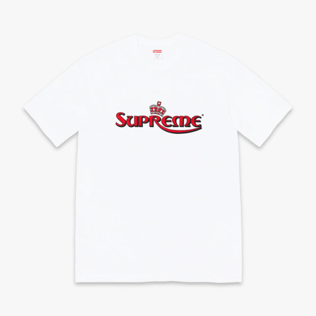 Supreme Tee 'Crown' White (SS23) - SOLE SERIOUSS (1)