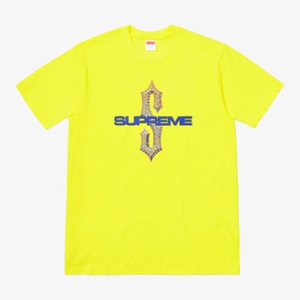 Supreme Tee 'Diamonds' Bright Yellow (SS18) - SOLE SERIOUSS (1)