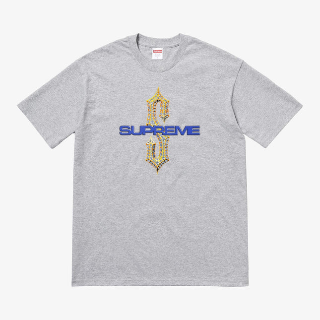 Supreme Tee 'Diamonds' Heather Grey (SS18) - SOLE SERIOUSS (1)