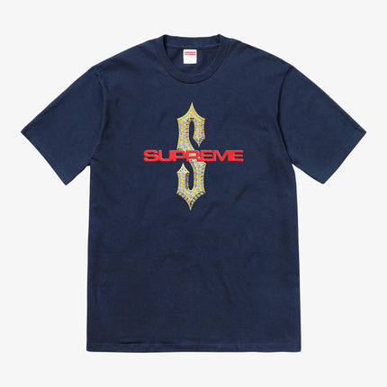 Supreme Tee 'Diamonds' Navy (SS18) - SOLE SERIOUSS (1)