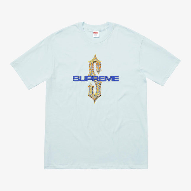 Supreme Tee 'Diamonds' Pale Blue (SS18) - SOLE SERIOUSS (1)