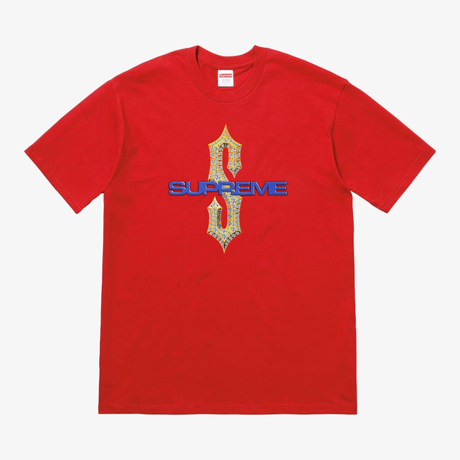 Supreme Tee 'Diamonds' Red (SS18) - SOLE SERIOUSS (1)