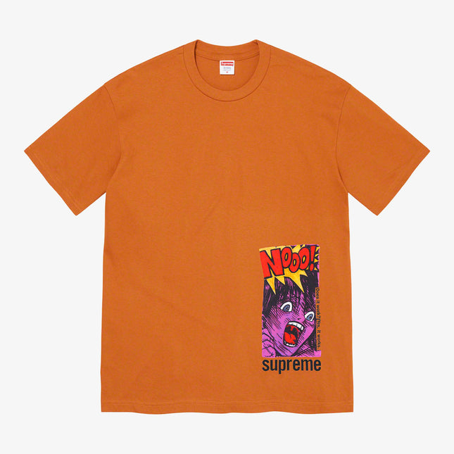 Supreme Tee 'Does It Work' Burnt Orange (SS21) - SOLE SERIOUSS (1)