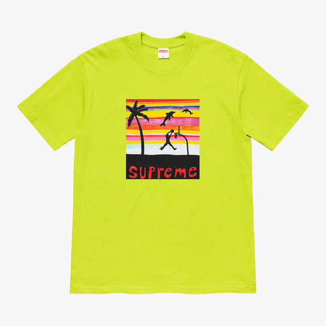 Supreme Tee 'Dunk' Bright Green (SS21) - SOLE SERIOUSS (1)