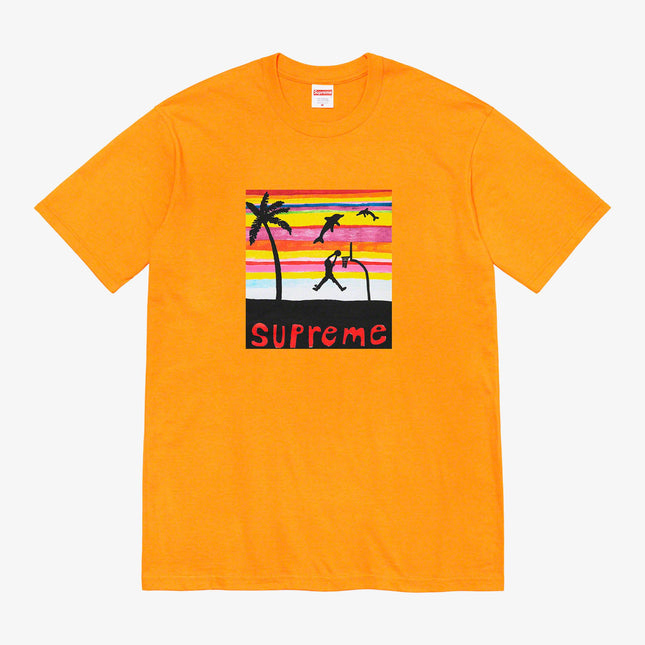 Supreme Tee 'Dunk' Bright Orange (SS21) - SOLE SERIOUSS (1)