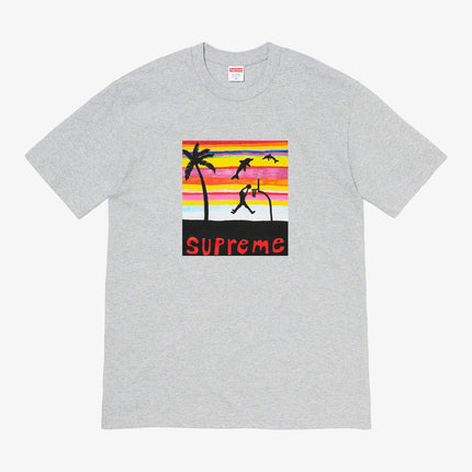 Supreme Tee 'Dunk' Heather Grey (SS21) - SOLE SERIOUSS (1)