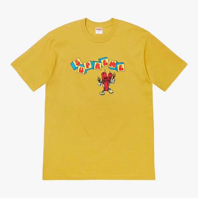 Supreme Tee 'Dynamite' Acid Yellow (SS19) - SOLE SERIOUSS (1)