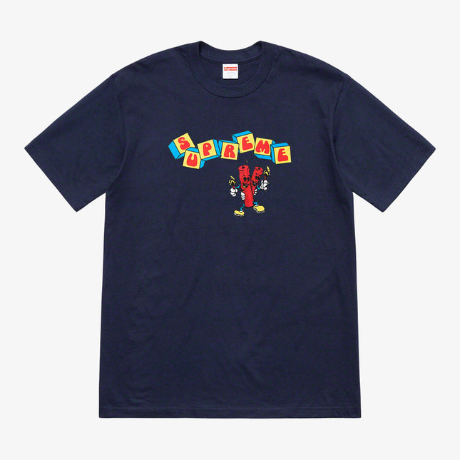 Supreme Tee 'Dynamite' Navy (SS19) - SOLE SERIOUSS (1)