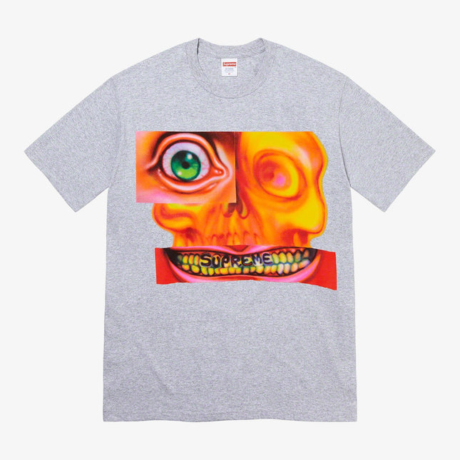 Supreme Tee 'Face' Heather Grey (FW21) - SOLE SERIOUSS (1)