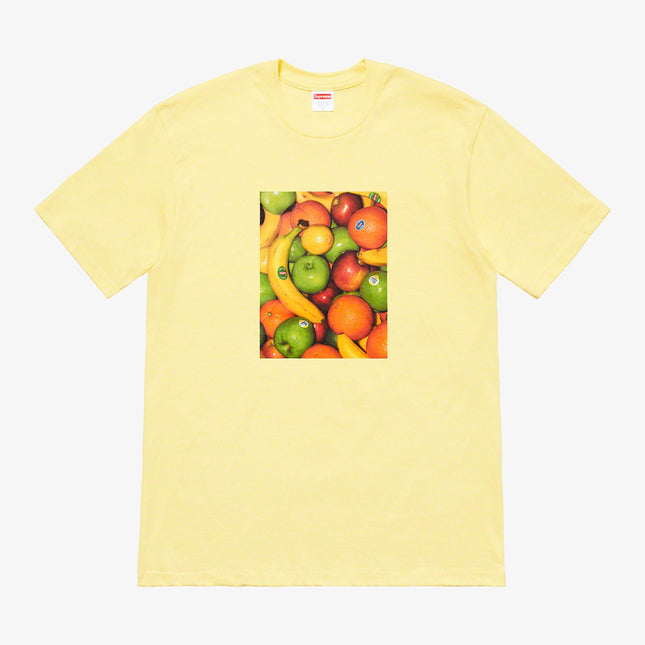 Supreme Tee 'Fruit' Pale Yellow (SS19) - SOLE SERIOUSS (1)