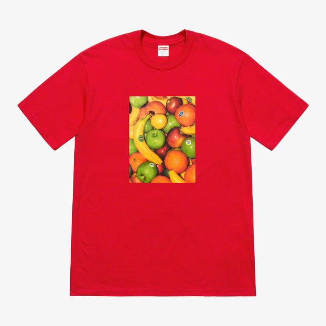 Supreme Tee 'Fruit' Red (SS19) - SOLE SERIOUSS (1)