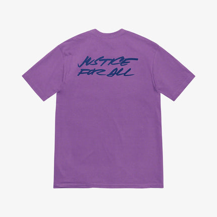 Supreme Tee 'Futura Logo' Purple (FW20) - SOLE SERIOUSS (2)