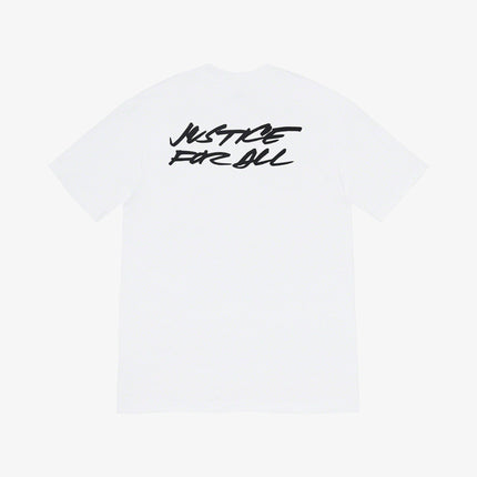 Supreme Tee 'Futura Logo' White (FW20) - SOLE SERIOUSS (2)