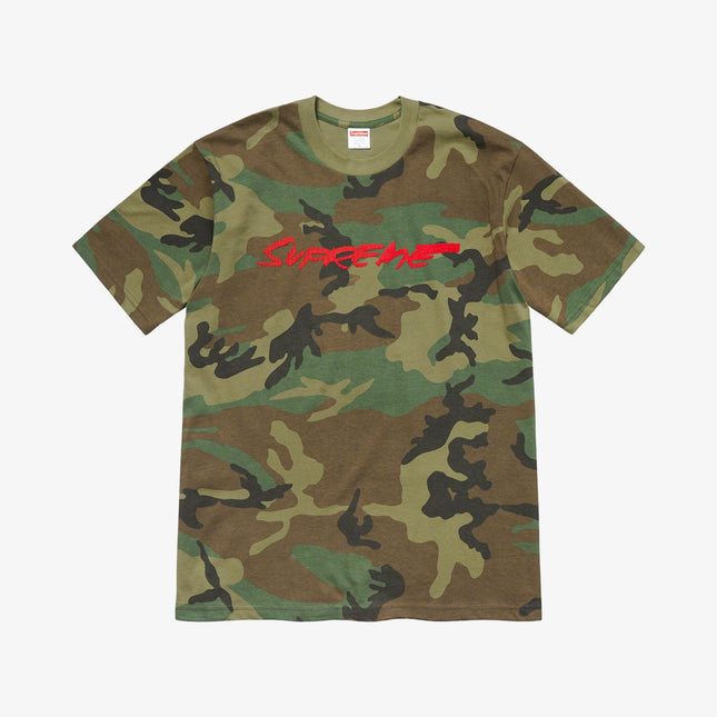 Supreme Tee 'Futura Logo' Woodland Camo (FW20) - SOLE SERIOUSS (1)