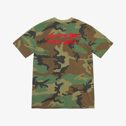 Supreme Tee 'Futura Logo' Woodland Camo (FW20) - SOLE SERIOUSS (2)