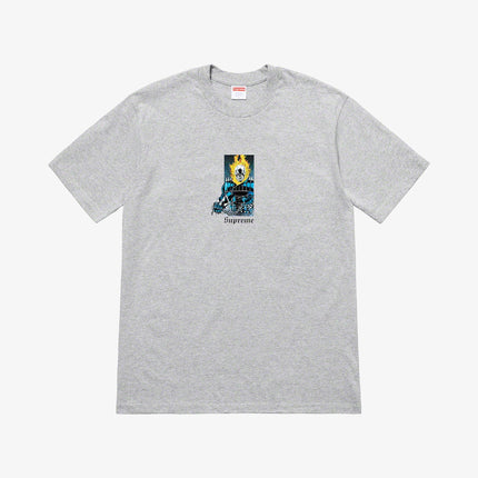 Supreme Tee 'Ghost Rider' Heather Grey (SS19) - SOLE SERIOUSS (1)