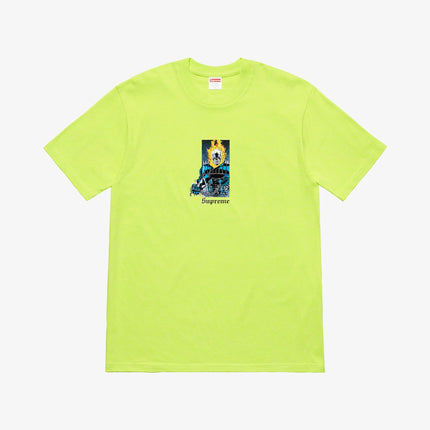 Supreme Tee 'Ghost Rider' Neon Green SS19 - SOLE SERIOUSS (1)