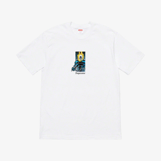 Supreme Tee 'Ghost Rider' White (SS19) - SOLE SERIOUSS (1)