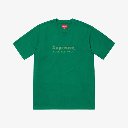 Supreme Tee 'Gold Bars' Green (SS19) - SOLE SERIOUSS (1)