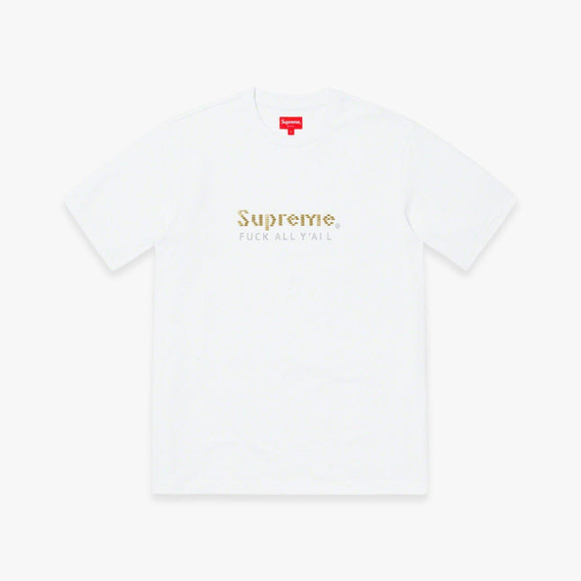 Supreme Tee 'Gold Bars' White (SS19) - SOLE SERIOUSS (1)