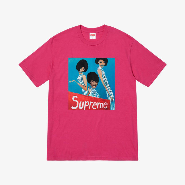 Supreme Tee 'Group' Dark Pink (FW18) - SOLE SERIOUSS (1)