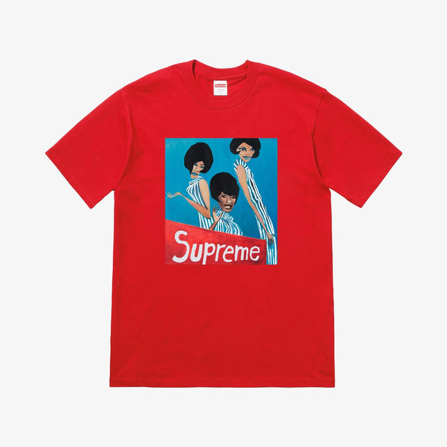 Supreme Tee 'Group' Red (FW18) - SOLE SERIOUSS (1)