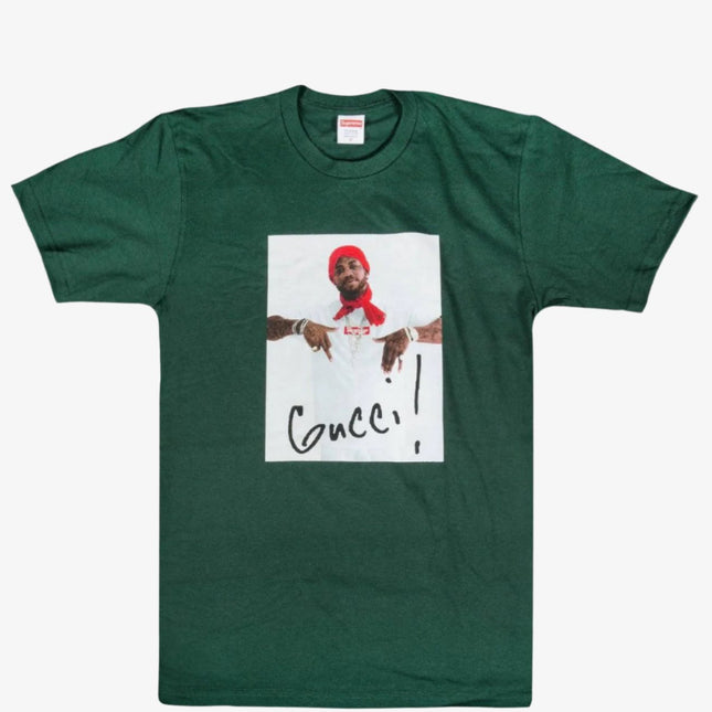 Supreme Tee 'Gucci Mane' Green (FW16) - SOLE SERIOUSS (1)