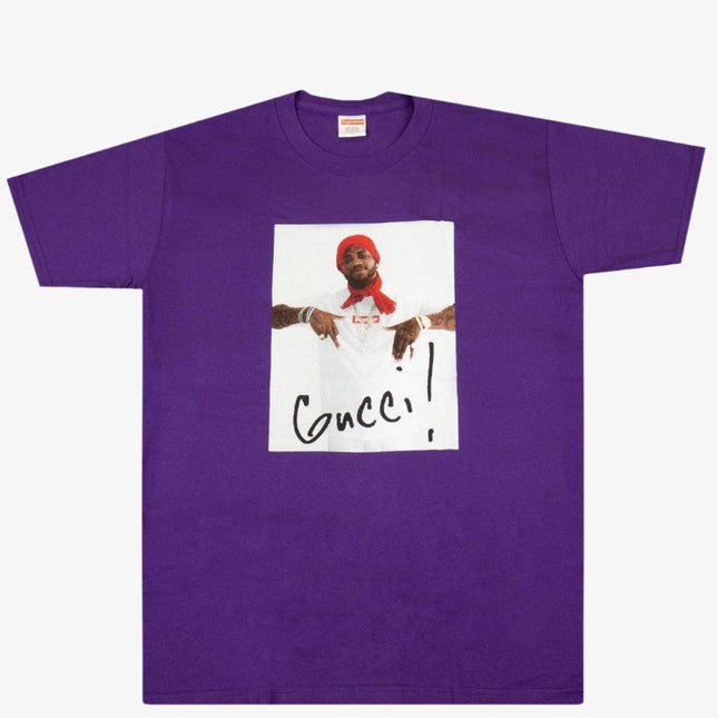 Supreme Tee 'Gucci Mane' Purple (FW16) - SOLE SERIOUSS (1)