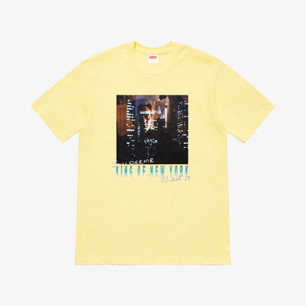 Supreme Tee 'King of New York' Pale Yellow (SS19) - SOLE SERIOUSS (1)