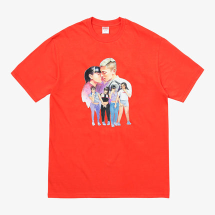 Supreme Tee 'Kiss' Bright Orange (FW17) - SOLE SERIOUSS (1)