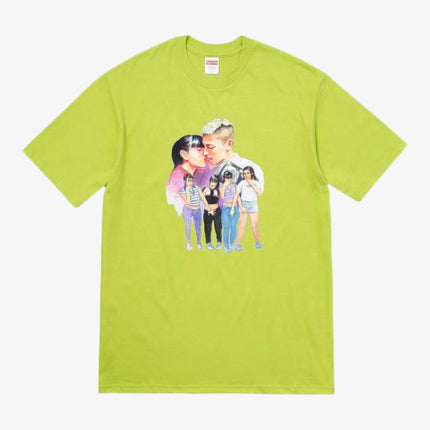 Supreme Tee 'Kiss' Lime (FW17) - SOLE SERIOUSS (1)