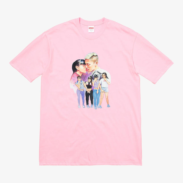 Supreme Tee 'Kiss' Pink (FW17) - SOLE SERIOUSS (1)