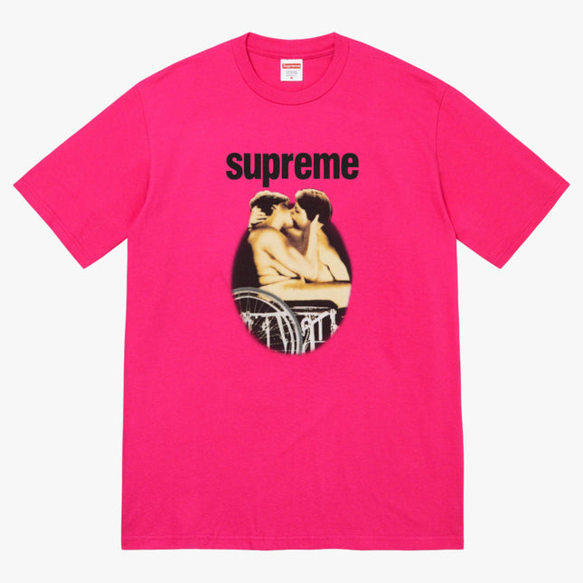 Supreme Tee 'Kiss' Pink (SS23) - SOLE SERIOUSS (1)