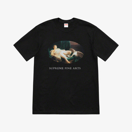 Supreme Tee 'Leda and the Swan' Black (SS19) - SOLE SERIOUSS (1)