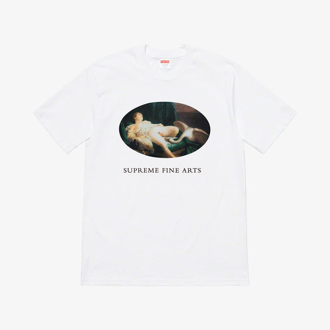 Supreme Tee 'Leda and the Swan' White (SS19) - SOLE SERIOUSS (1)