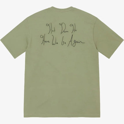 Supreme Tee 'Lil Kim' Light Olive (SS22) - SOLE SERIOUSS (2)