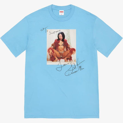 Supreme Tee 'Lil Kim' Light Slate (SS22) - SOLE SERIOUSS (1)