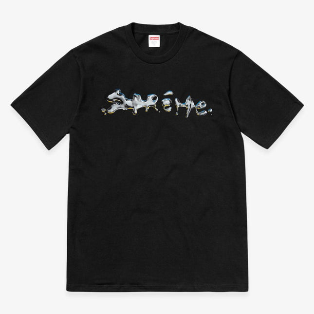 Supreme Tee 'Liquid' Black (FW18) - SOLE SERIOUSS (1)